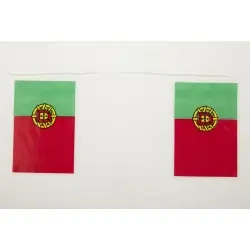 GUIRLANDE DRAPEAUX PLASTIQUE