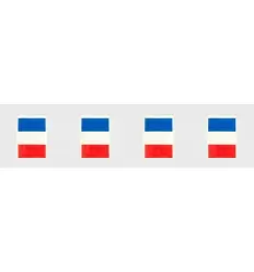 GUIRLANDE DRAPEAUX PLASTIQUE