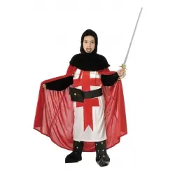 Disfraz cruzado medieval infantil