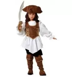 DÉguisement pirate boucanier fille