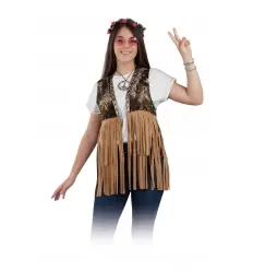 Colete hippie feminino