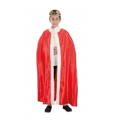 Capa de rey infantil