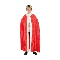 Capa de rey infantil