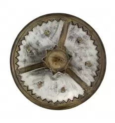 Escudo medieval redondo