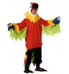 Adult costume parrot