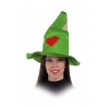 Sombrero de bruja verde