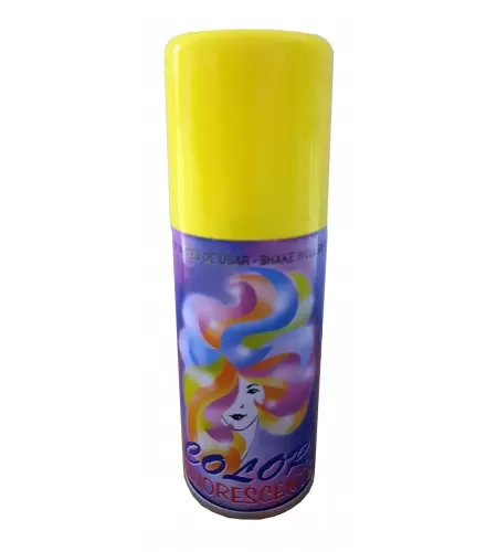 Hair spay fluorescent