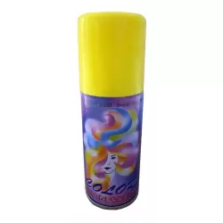 Spray colorido para cabelo