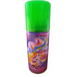 Spray colorido para cabelo