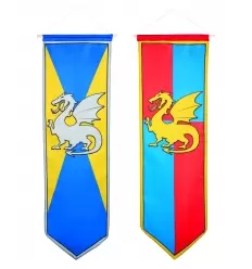 ESTANDARTE ALARGADO MEDIEVAL