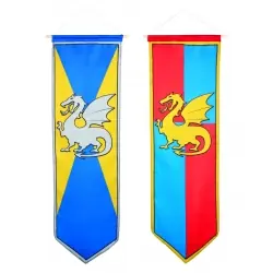 ESTANDARTE ALARGADO MEDIEVAL