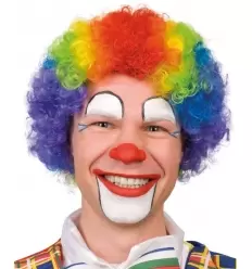 PELUCA PAYASO MULTICOLOR