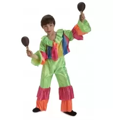 Rumba dancer kids costume